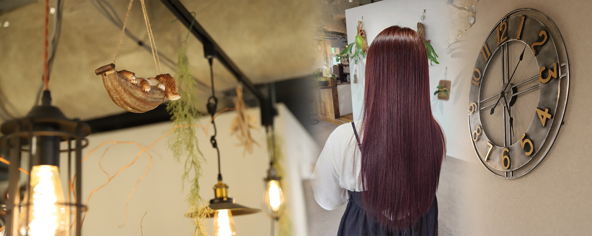 髪質改善ストレートの仕上がり 艶のあるストレートヘア